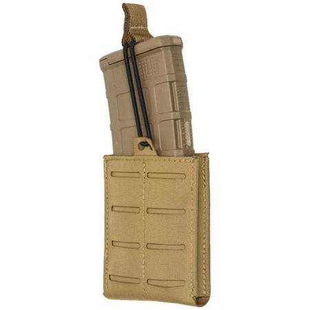 TacShield RZR Single Rifle Mag Pouch MOLLE Compatible Coyote Brown
