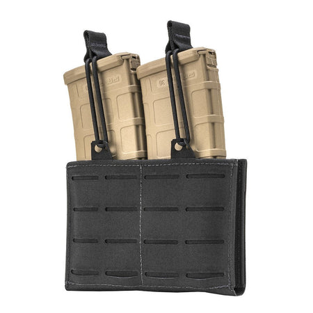 TacShield RZR Double Rifle Mag Pouch MOLLE Black