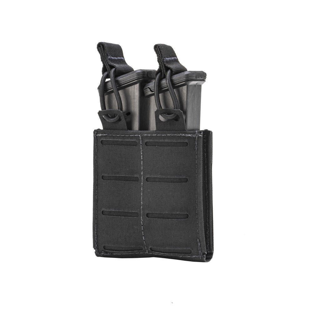 TacShield RZR Dual Pistol Mag Pouch MOLLE Black