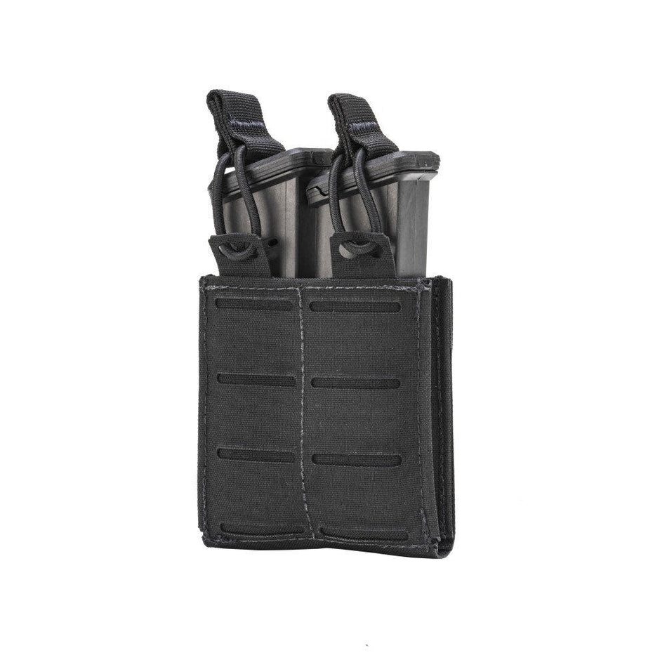TacShield RZR Dual Pistol Mag Pouch MOLLE Black