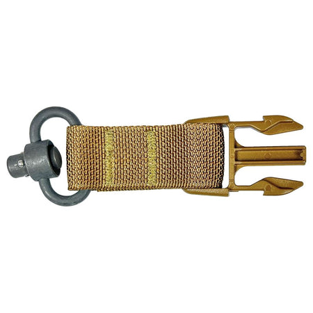 TacShield QD Push Button Side Release Buckle Attachment Coyote