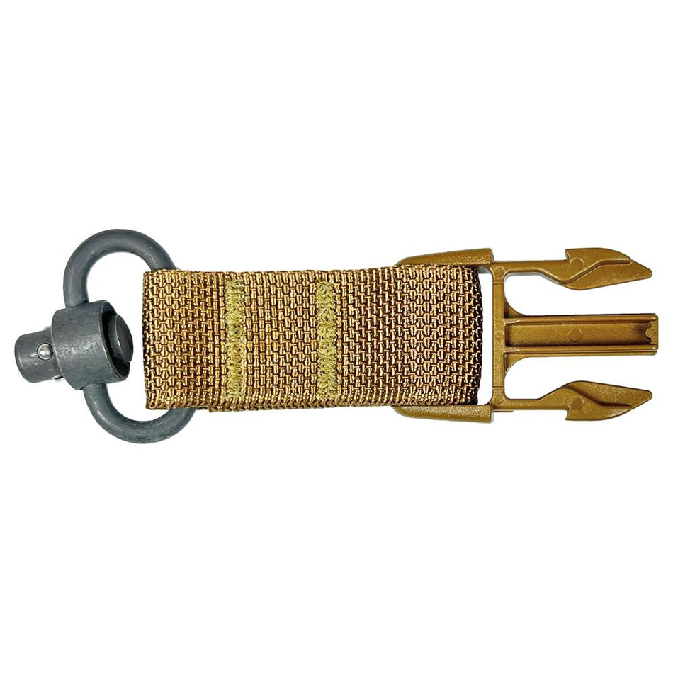 TacShield QD Push Button Side Release Buckle Attachment Coyote
