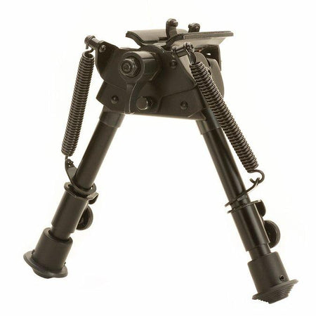TacShield Sport Ridge Heavy Duty Pivoting Bipod 6 to 9 Inch Black