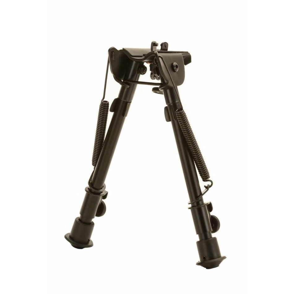 TacShield Heavy Duty Bi-Pod Adjustable Height 9" to 13" Matte Black