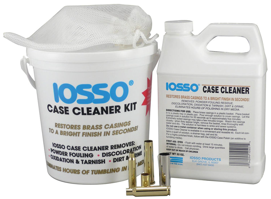 Iosso Case Cleaner Reloading Kit 1 Quart