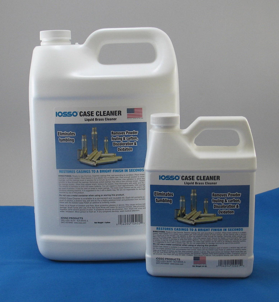 Iosso Liquid Case Cleaner for Brass 32oz Quart
