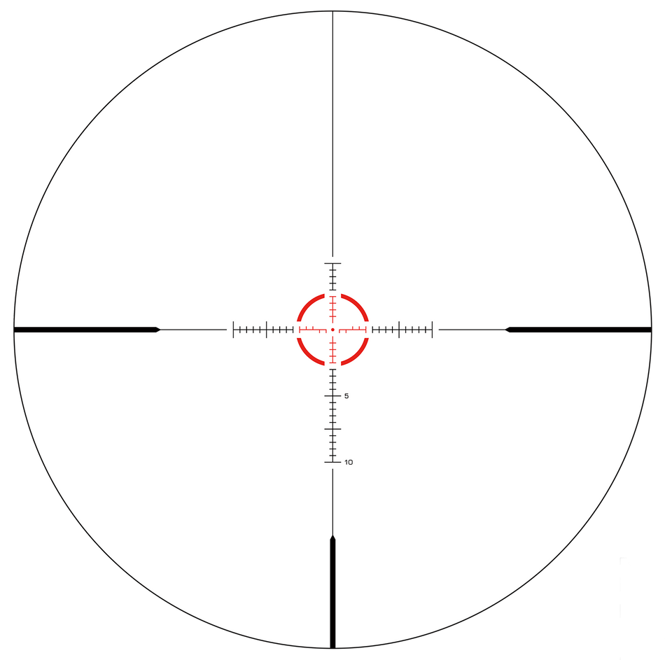 Swampfox Optics Arrowhead 1-10x24mm Guerrilla Dot MIL Long