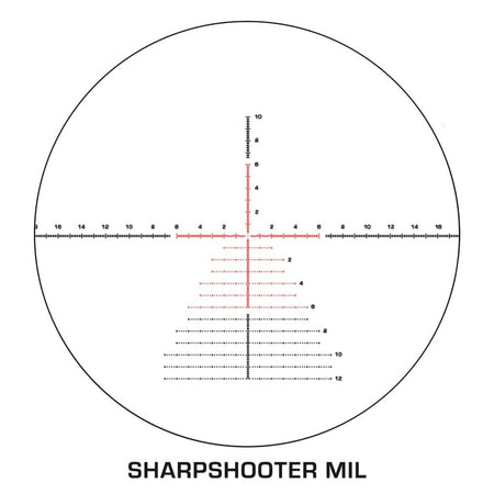 Swampfox Optics Kentucky Long Precision 5-30x56mm Sharpshooter MIL Reticle Rifle Scope