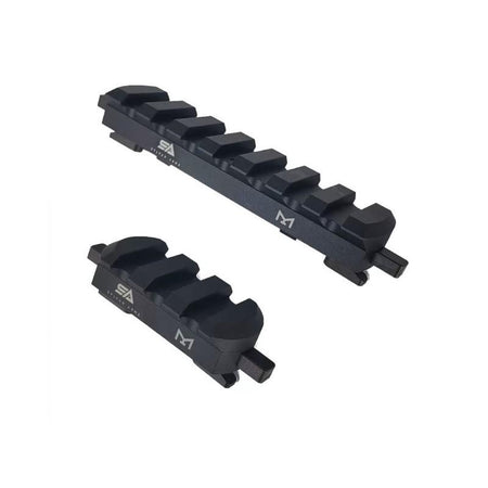 Sylvan Arms Quick Detach 2 Piece Picatinny Rail Combo Black