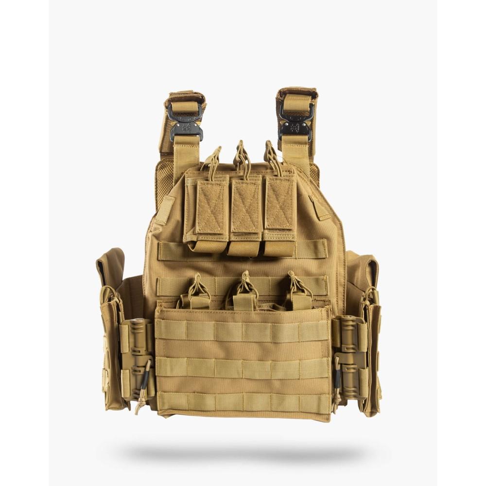Guard Dog Sheppard Plate Carrier Tactical Vest FDE Quick Release