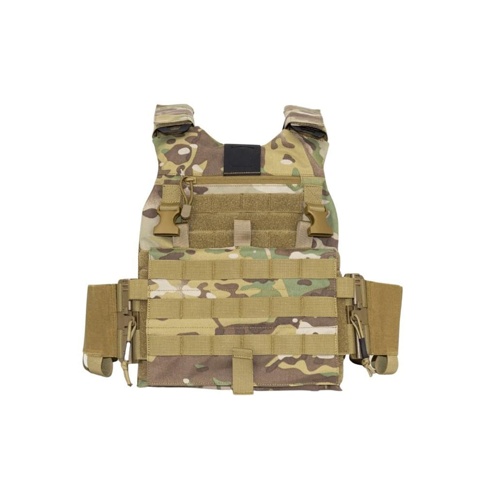 Guard Dog Trakr Plate Carrier Vest Multicam with Front Placard