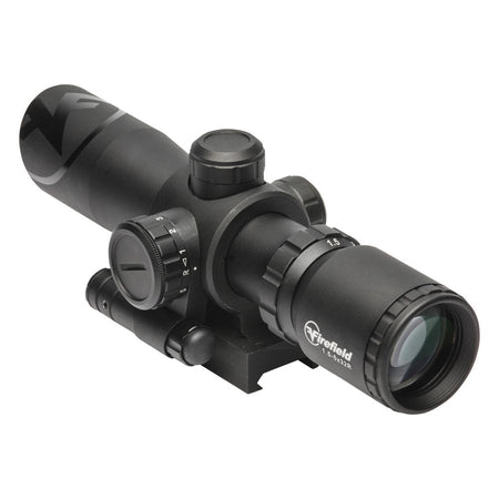 Firefield Barrage 1.5-5x32 Illuminated Mil-Dot Riflescope with Red Laser Black Matte