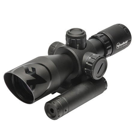 Firefield Barrage Riflescope 2.5-10x40 Green Laser Illuminated Mil-Dot