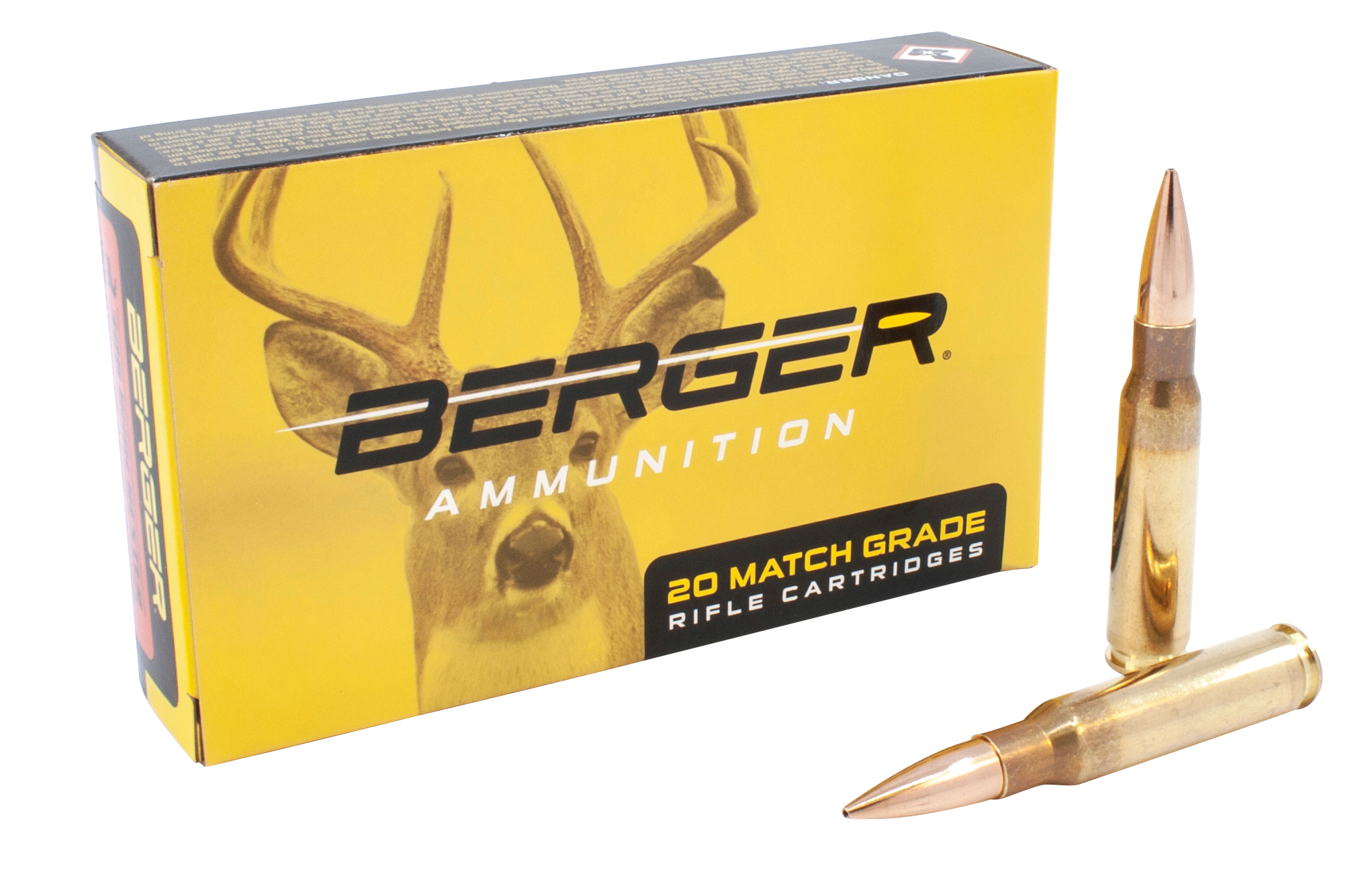 Berger Bullets .308 Win / 7.62x51mm 60040 Classic Hunter Hybrid Boat Tail 168 Grain