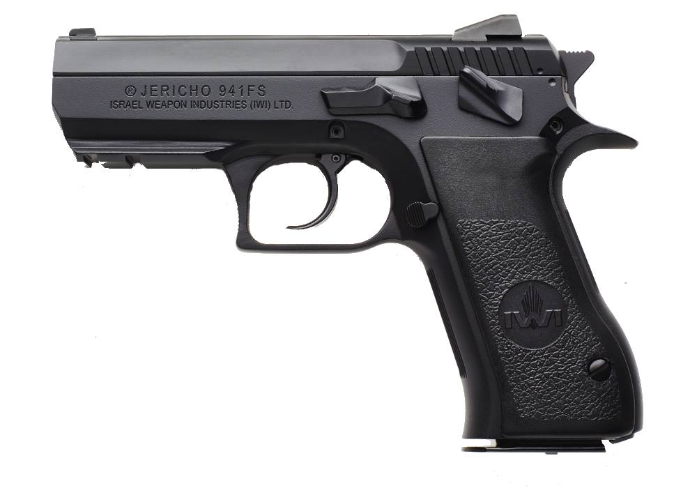 IWI Jericho 941 9mm Steel Frame Pistol, 3.8" Barrel, 16+1 Capacity with Carry Case