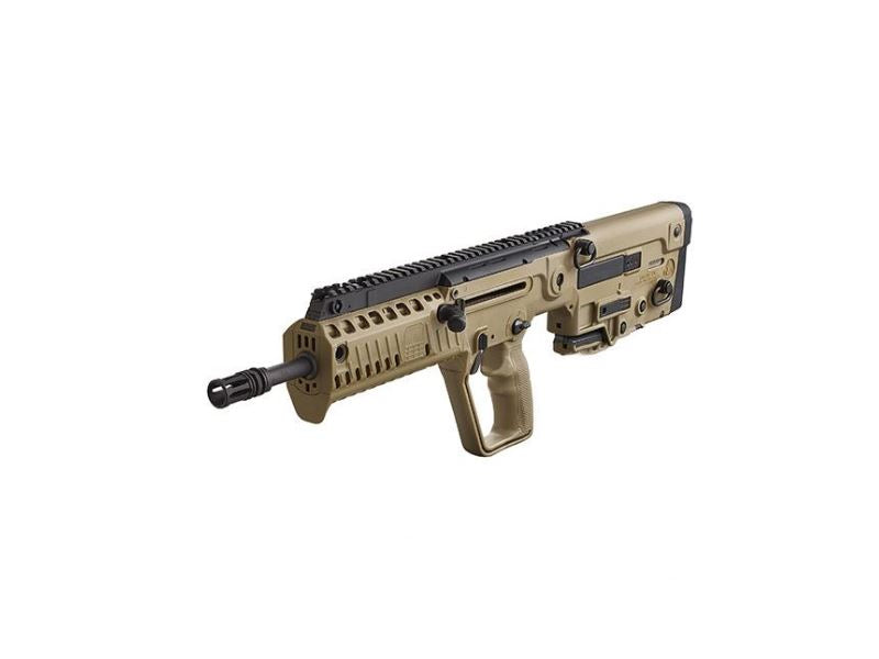 IWI US XFD1610 Tavor X95 5.56x45mm NATO Caliber with 16.50" Barrel, 10+1 Capacity, Flat Dark Earth Metal Finish, Flat Dark Earth Fixed Bullpup Stock & Polymer Grip Right Hand
