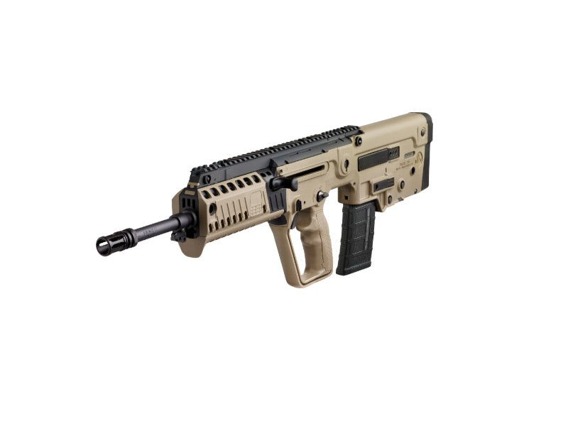 IWI US XFD18 Tavor X95 5.56x45mm NATO Caliber with 18.50" Barrel, 30+1 Capacity, Flat Dark Earth Metal Finish, Flat Dark Earth Fixed Bullpup Stock & Polymer Grip Right Hand