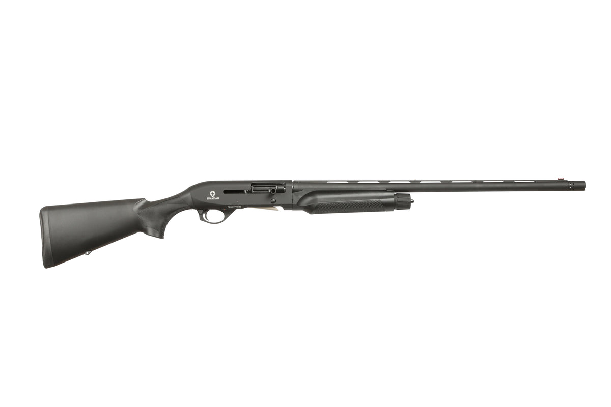 Spandau Arms 21000185 S2 Field 12 Gauge Semi-Auto 3" 3- 2.75" Shells 24" Black Vent Rib Barrel, Black Drilled & Tapped Receiver, Fixed Black Polymer Stock, Benelli Choke Tube System