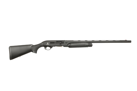 Spandau Arms 21000185 S2 Field 12 Gauge Semi-Auto 3" 3- 2.75" Shells 24" Black Vent Rib Barrel, Black Drilled & Tapped Receiver, Fixed Black Polymer Stock, Benelli Choke Tube System
