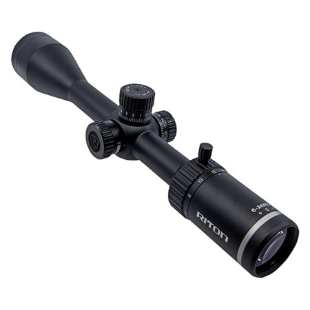 Riton 1 Conquer REFURBISHED 6-24x50 1-Inch SFP R3 Non-Illum. Black Rifle Scope