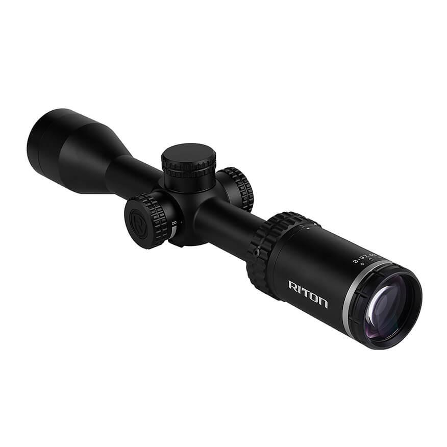 Riton 1 Primal 3-9x40 1-Inch SFP RHR Reticle Rifle Scope Black (Refurbished)
