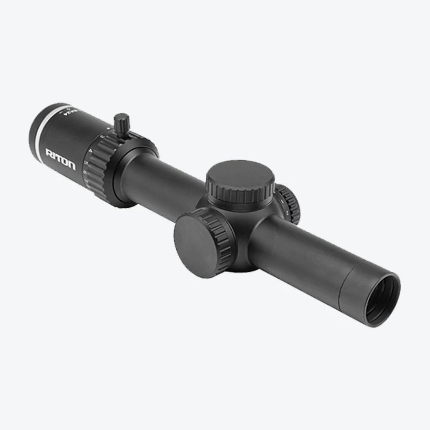 Riton X3 Tactix Refurbished 1-8x24IR 30mm SFP OT Illum Black Rifle Scope