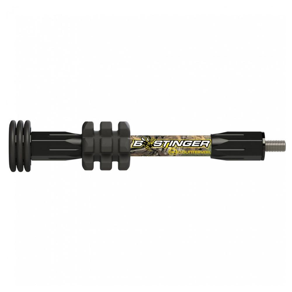 Bee Stinger MicroHex 6in Archery Stabilizer Breakup Country Camo