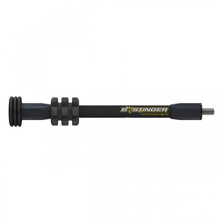 Bee Stinger MicroHex 8in Archery Stabilizer Matte Black