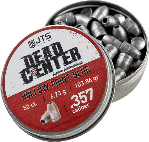 JTS Dead Center .357 Cal Airgun Slugs Domed 103.86 Grain 50ct