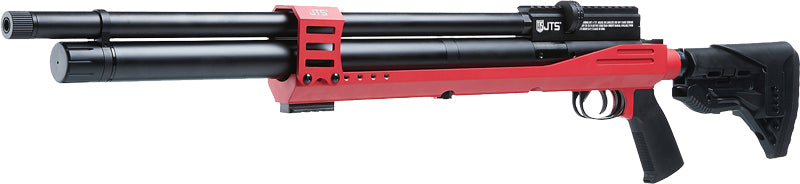 JTS AIRACUDA PCP .25 CAL ALUMINUM CHASSIS 2-10RD RED