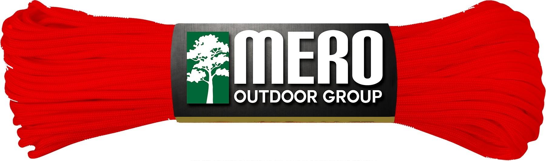 Mero 550 lb Paracord 100' Red Imperial Color