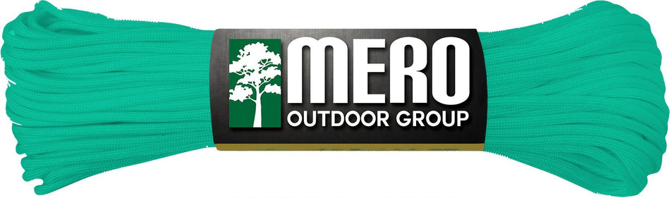 Mero Turquoise 550 Paracord 100' 550 Pound Tensile Strength