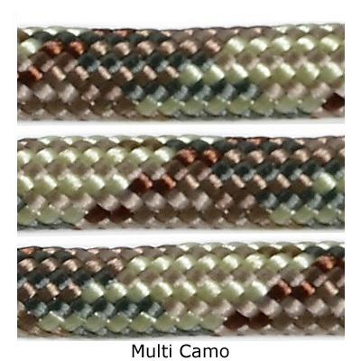E.L. Wood 550 Survival Paracord Multi Camo 100'