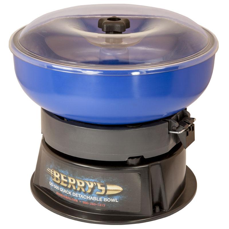 Berry's QD-500 Brass Tumbler Vibratory With Quick-Detach Bowl