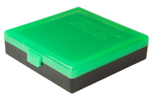 Berry's #008 Ammo Storage Box for .40/45 ACP/10mm 100 Rounds Zombie Green Black