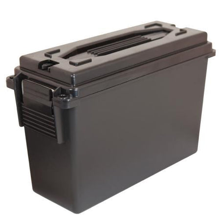 Berry's Black Polymer Ammo Can .30 Cal Compatible with .223 9mm .38 Special