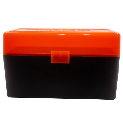Berry's #409 50-Round Ammo Storage Box .243/.308 Hunter Orange & Black