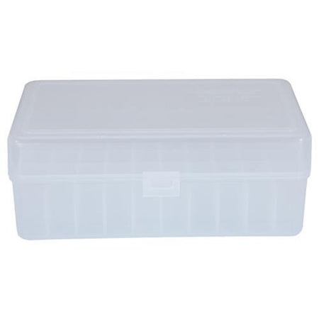Berry's Mfg #411 .45/70 Govt 50-Round Clear Flip Top Ammo Storage Box