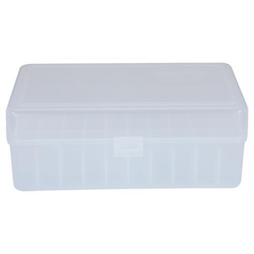 Berry's Mfg #411 .45/70 Govt 50-Round Clear Flip Top Ammo Storage Box