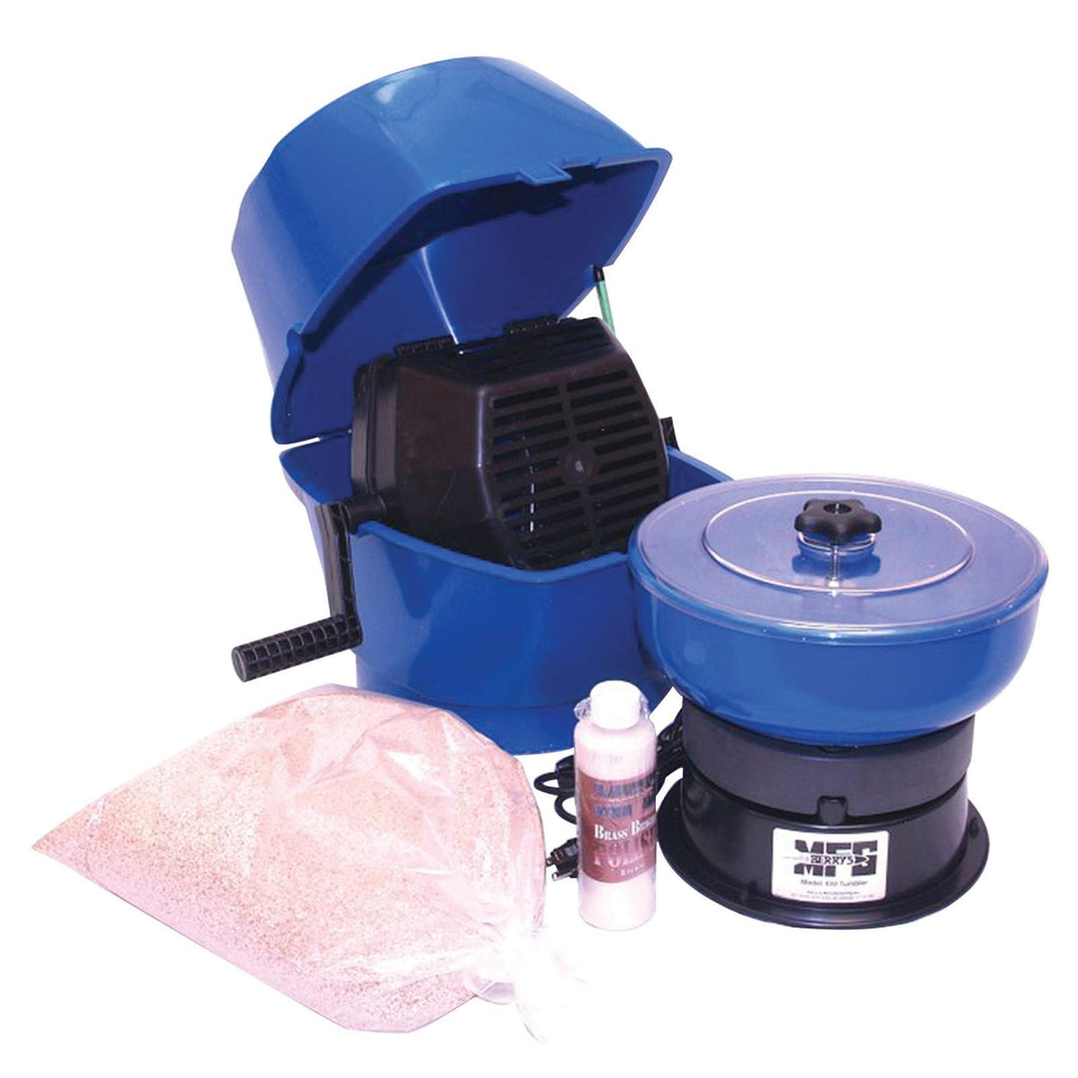 Berry Manufacturing 400 Vibratory Brass Tumbler Kit 2 for Reloading
