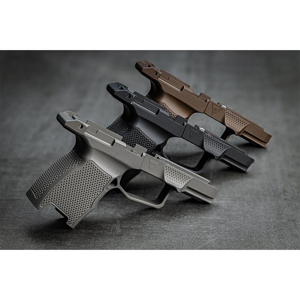 Juggernaut JT SIG P365 Grip Module w/ Manual Safety & Two 12 XL Base Plates Black