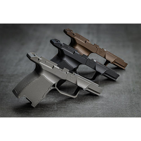 Juggernaut JT SIG P365 Grip Module w/ Manual Safety & Two 12 XL Base Plates Black