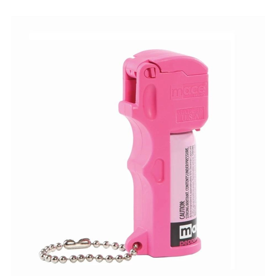 Mace Pocket Pepper Spray 10-Foot Range OC Formula Neon Pink