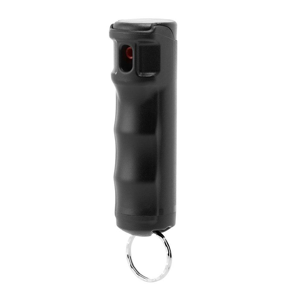 Mace Compact Black Hard Case Pepper Spray with UV Dye 12' Range