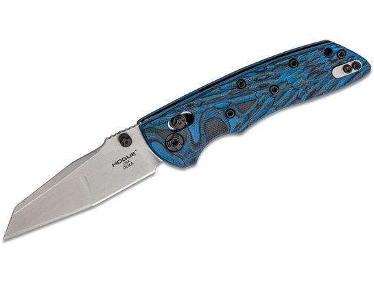 Hogue Deka ABLE Lock Folding Knife 3.25" Wharncliffe Blade G-Mascus Blue Lava