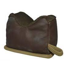 Benchmaster Small Filled All Leather Rifle Bench Rest Bag