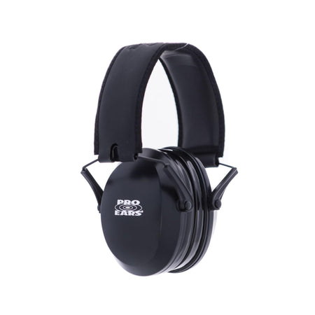 Pro Ears Ultra Gel 22dB NRR Passive Hearing Protection Earmuffs Black
