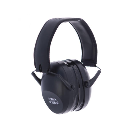Pro Ears Ultra Gel Black Passive Hearing Protection Earmuffs NRR 25dB