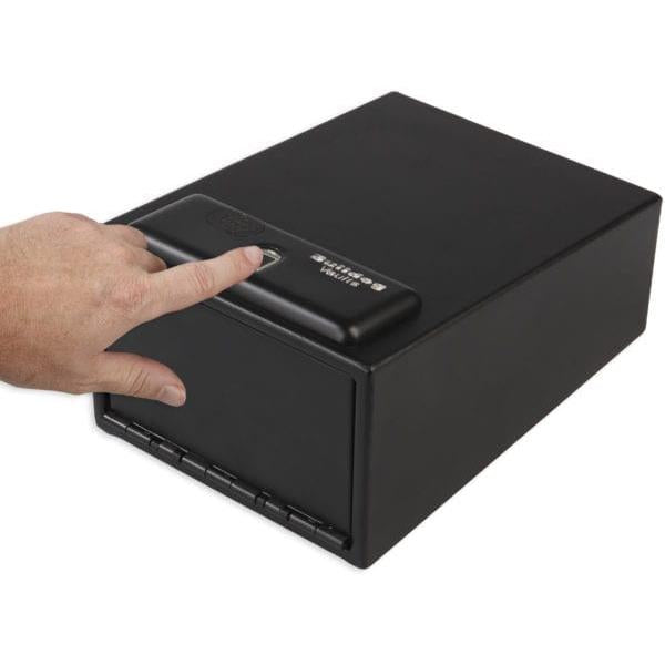 Bulldog Magnum Biometric Pistol Safe Vault 11.5" x 8" x 5.5" with LED Interior