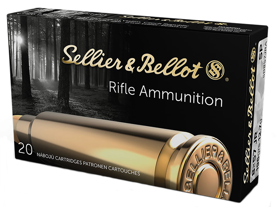 Sellier & Bellot (S&B) 8x57mm JRS SB857JRA Rimmed for Single Shot Only Soft Point SP 196 Grain